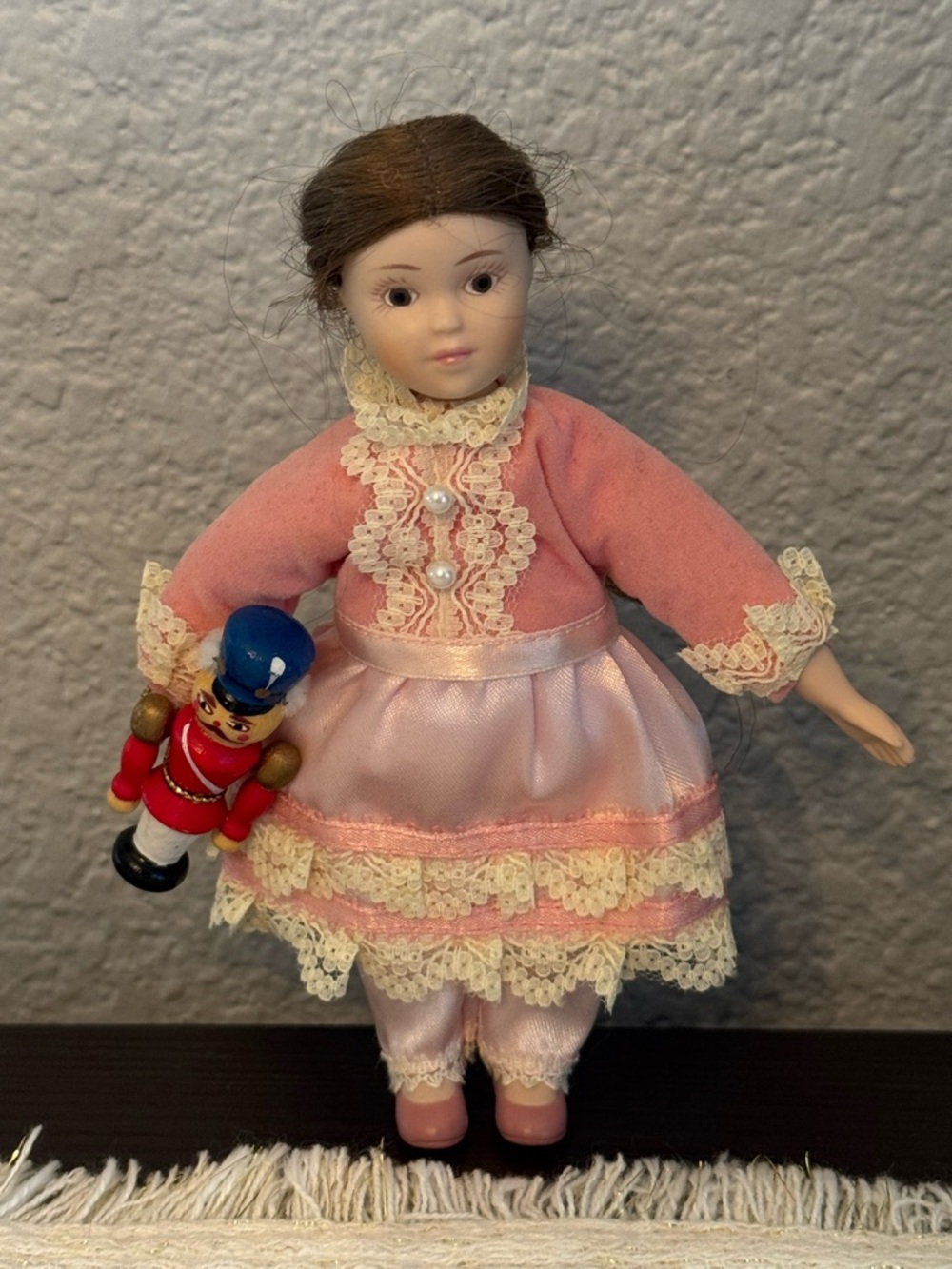 Vintage Pleasant Company American Girl Samantha's Clara Doll + Nutcracker